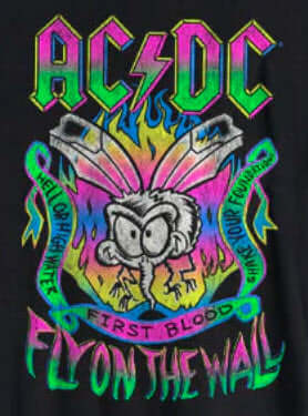 AC/DC Fly On The Wall T-Shirt (Black)